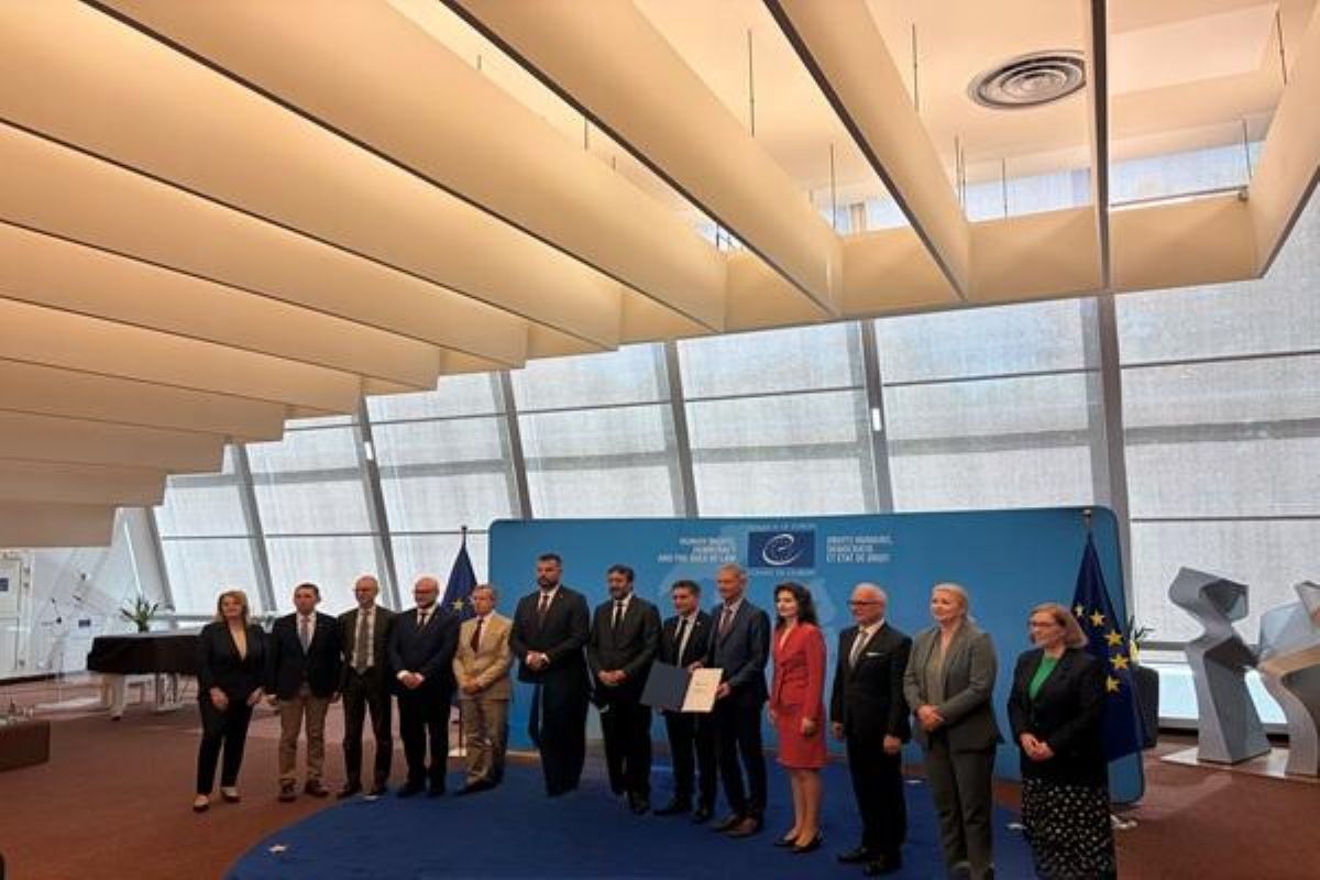 Official signing of legal frameworks for labor protection