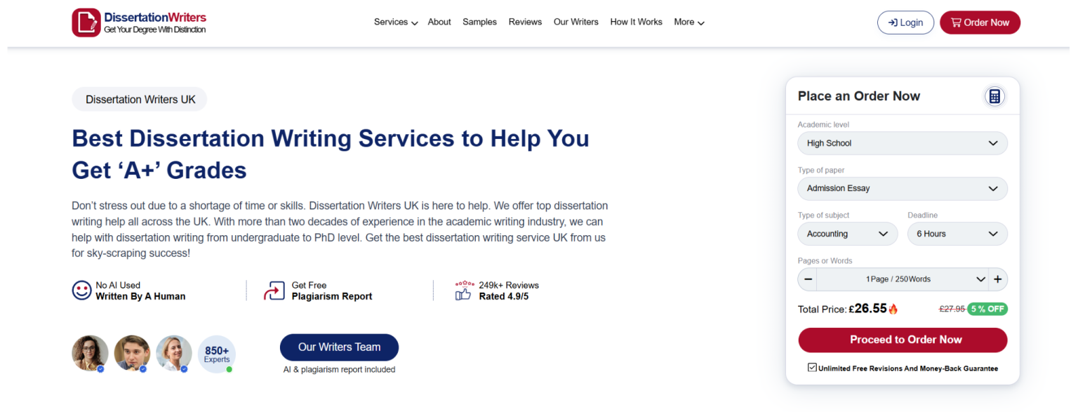 6 best dissertation writing services for UK students — Ranked by trust ...